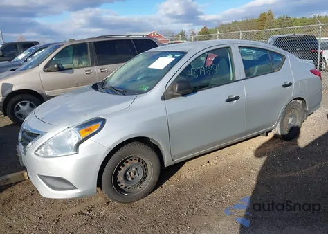 2015 Nissan Versa 1.6 S+ from USA, damaged, VIN 3N1CN7AP8FL913249